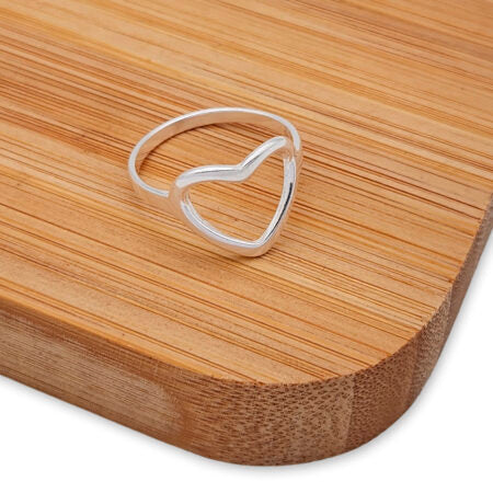 Anillo de corazon