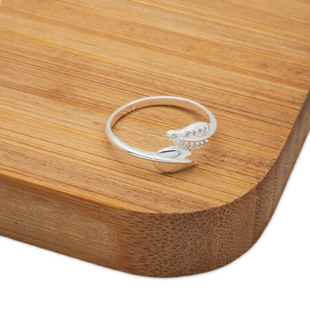 Anillo hojitas